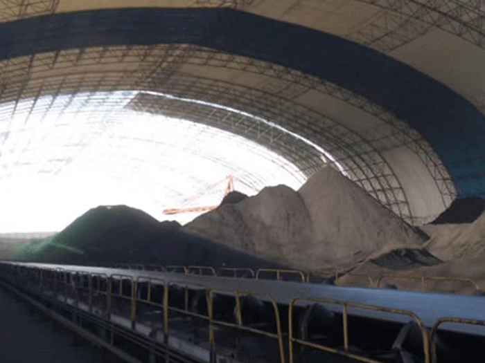 菏泽煤棚料仓网架